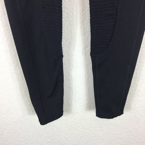 Free People Movement Black Refine Mesh High Rise Stretch Workout Leggings XS - Picture 7 of 12